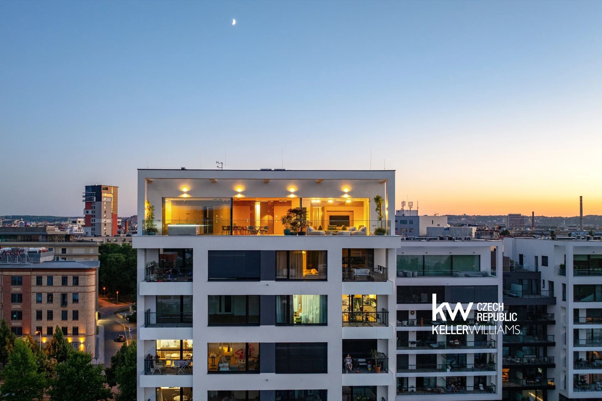 Penthouse Holešovice 167
